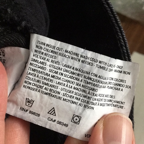 Bandolino “mandie” black straight-leg jeans - Picture 7 of 7